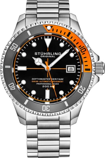 Stührling Original Herreklokke 883H.02 Depthmaster Heritage