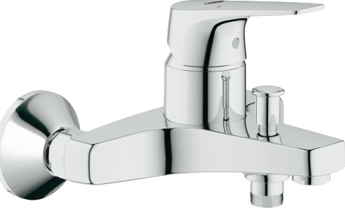 Grohe Badekarbatteri BauFlow Krom Grohe Badekarbatteri BauFlow Krom