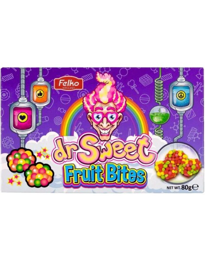 Dr Sweet Fruit Bites 80 g Dr Sweet Fruit Bites 80 g
