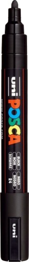 Posca Posca Marker PC-5M Medium Black Posca Posca Marker PC-5M Medium Black
