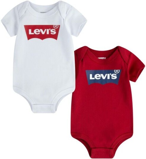 Levis 2-pack kortermet body White