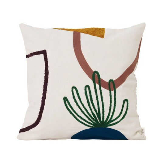 ferm LIVING Mirage pute 50x50 cm Island ferm LIVING Mirage pute 50x50 cm Island