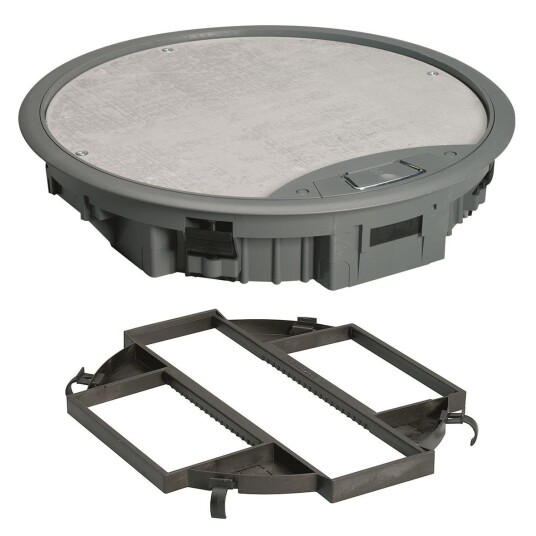 Schneider Electric UFB 800 Gulvboks innstillingsområde 70–100 mm Installasjonsmaterial Schneider Electric UFB 800 Gulvboks innstillingsområde 70–100 mm Installasjonsmaterial