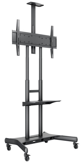 Multibrackets M Public Floorstand Basic 180 Gulvstativ for TV 55-80" med Hjul - Svart Multibrackets M Public Floorstand Basic 180 Gulvstativ for TV 55-80" med Hjul - Svart