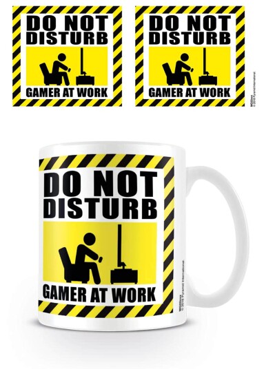 Gamer at Work Kopp Hvit