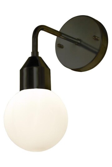 Aneta Lighting Florens vegglampe IP44 - Svart 1022535 1568993-03-0