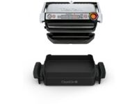 Tefal OptiGrill + GC714D10, Rustfritt stål, Rektangulær, 600 cm², Aluminium, Termoplast, Klar, Temperatur Tefal OptiGrill + GC714D10, Rustfritt stål, Rektangulær, 600 cm², Aluminium, Termoplast, Klar, Temperatur