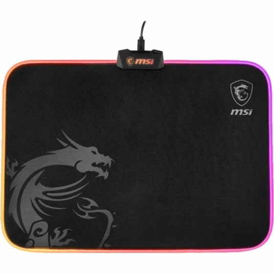MSI Musematte Med Led-Belysning Msi Agility Gd60 Svart Flerfarget MSI Musematte Med Led-Belysning Msi Agility Gd60 Svart Flerfarget