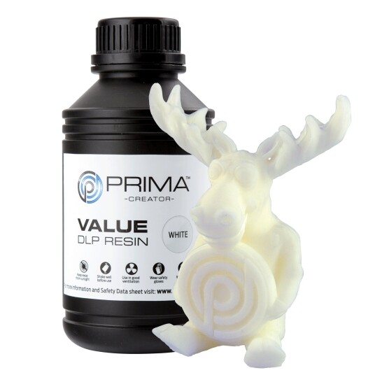 PrimaCreator Value UV Resin-500ml-White PrimaCreator Value UV Resin-500ml-White