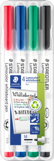 Staedtler Whiteboard pen Lumocolor 4pcs.box Staedtler Whiteboard pen Lumocolor 4pcs.box