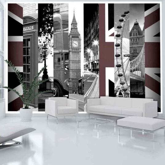 Fototapet London Symboler 100x70 - Artgeist sp. z o. o.
