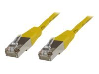 MicroConnect - Nettverkskabel - RJ-45 (hann) til RJ-45 (hann) - 7 m - skjermet, beskyttet tvunnet parkabel (STTP) - CAT 6 - gul