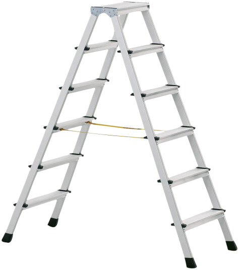 Zarges Wienerstige 80 mm 2x10 Trinn 1,39 m