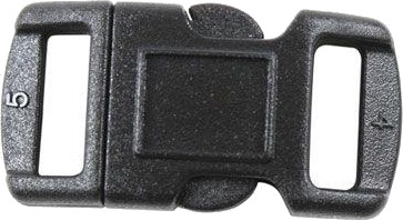Rothco klikkspenne - 1 cm Svart Rothco klikkspenne - 1 cm Svart