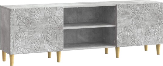 TV skap 150 x 31 x 50 cm Betonggrå Konstruert tre TV skap 150 x 31 x 50 cm Betonggrå Konstruert tre