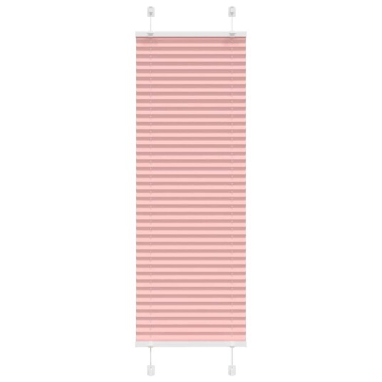 plisségardin Rosa 40x150 cm Stoff Bredde 39,4 Polyester