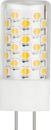 Spl GY6.35 4,3W dimbar LED pære 12V   DimToWarm 4,6cm 380lm klart glass   Dimbar : Dimbar Kulør : Dim to warm