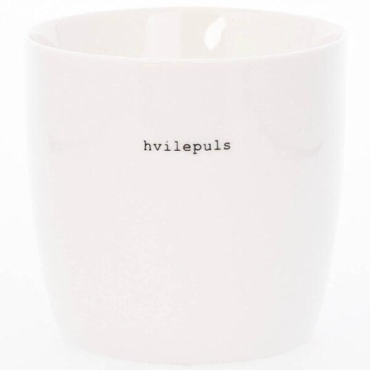 Sögne Home  Krus hvilepuls 30 cl hvit