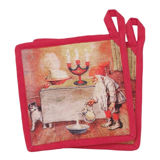 Cultdesign Jennys grytelapp katt 18x18 cm Cultdesign Jennys grytelapp katt 18x18 cm