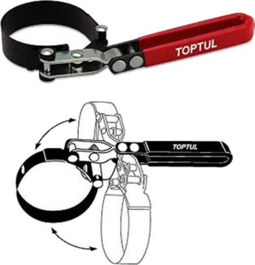 TOPTUL JDAU6073 Oljefilternøkkel TOPTUL JDAU6073 Oljefilternøkkel