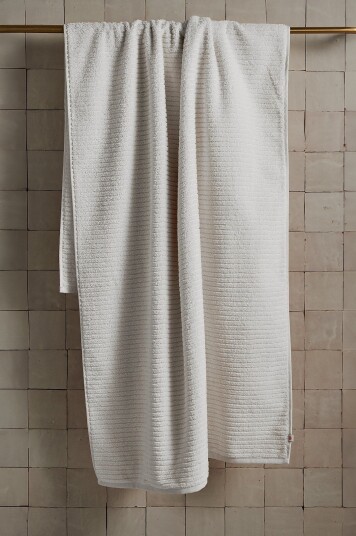 Pure Badehåndkle Supersoft 90x180 cm Hvit