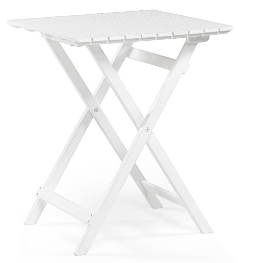 Hillerstorp Åre kafébord Hvit akasie 58 x 58 cm Hvit