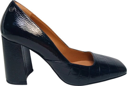 Pollini Dame Sko Svart 38 1/2 EU,