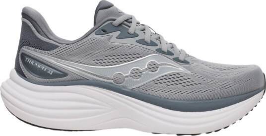 Saucony Men"s Triumph 24 Fossil/gunmetal 44.5 Saucony Men"s Triumph 24 Fossil/gunmetal 44.5