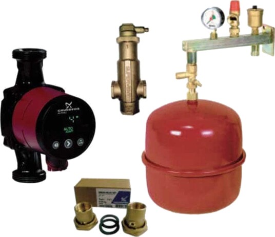 Grundfos Varmepakke Komplett Grundfos Varmepakke Komplett