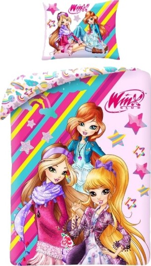 Winx Club Sengetøy 140X200 Cm Bomull