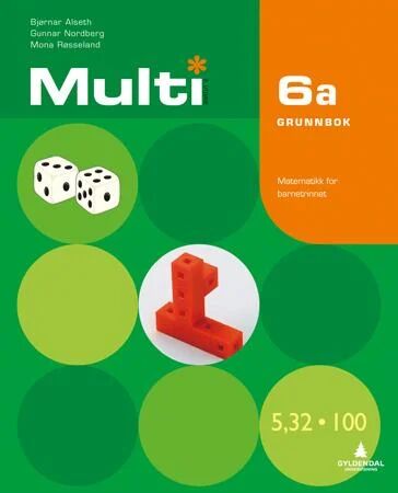 Multi 6a, 2. Utgåve Av Bjørnar Alseth, Gunnar Nordberg, Mona Røsseland