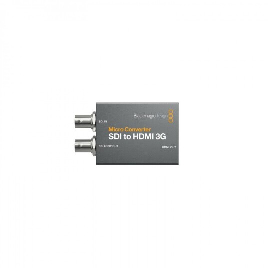 Blackmagic Design Micro SDI til HDMI 3G Kabeladapter med PSU