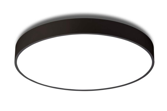 Luna taklampe 45 cm 2700/3000/4000 Kelvin CCT Uplight 34,5W IP40 - Dimbar - Svart