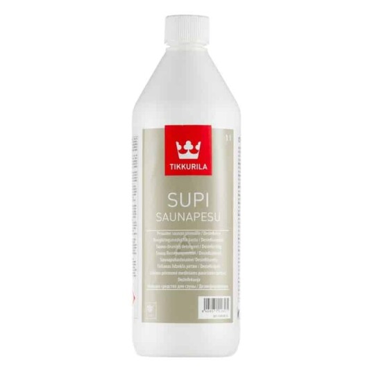 Tikkurila Supi Saunapesu Badstue Rens Og Vaskemiddel 1 Liter