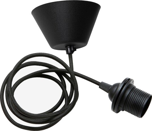 watt & VEKE Taklampe Ceiling cable sett Svart watt & VEKE Taklampe Ceiling cable sett Svart