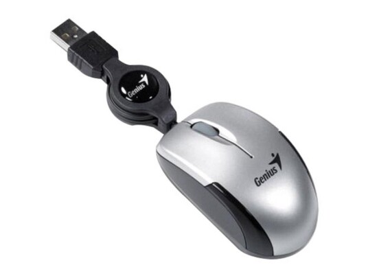 Genius Computer Technology Micro Traveler V2, Optisk, Usb Type-A, 1000 Dpi, Sølv