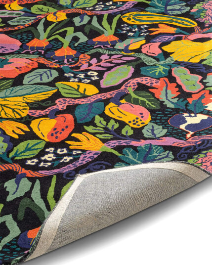 Heritage Garden teppe charcoal multi
