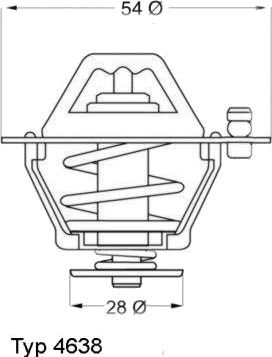 Termostat WAHLER 4638.82D Termostat WAHLER 4638.82D