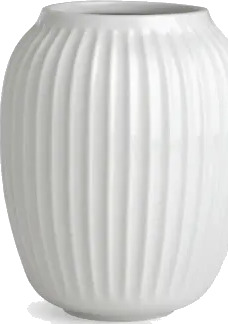 Kähler Hammershøi Vase 21 cm Hvit Kähler Hammershøi Vase 21 cm Hvit