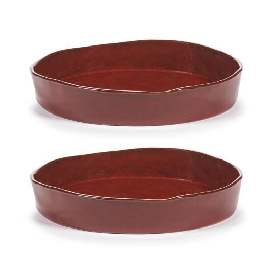 Serax La Mère dyp tallerken M Ø23 cm 2pakn. Venetian red