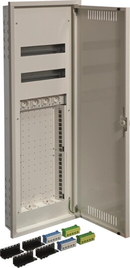 Hager FFW63MF1 Sentralapparat 2 X 15 Moduler Dybde: 82 mm