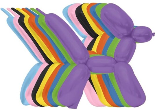 Globos Figurballonger 100 Stk Mix