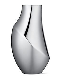 Flora Vase Medium 23cm Rustfritt Stål Flora Vase Medium 23cm Rustfritt Stål