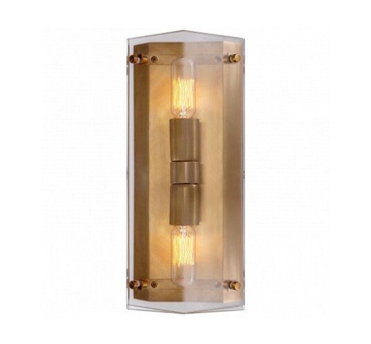Clayton Wall Sconce Crystal Clayton Wall Sconce Crystal