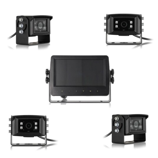 Lumen 4 Stk Lumen Vision S7w Kamera + 1 Stk Lumen Vision S7w Skjerm