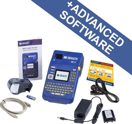 Brady M510 Eu Bws Mobil Etikettprinter Termotransfer Qwerty 322723