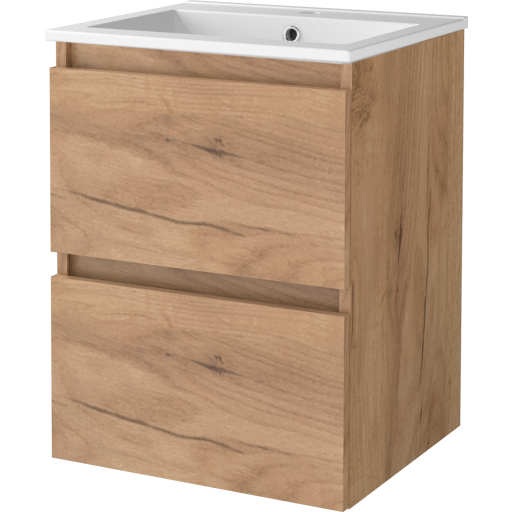 Sanibell Basicline møbelpakke, 50x46 cm, whisky eik Sanibell Basicline møbelpakke, 50x46 cm, whisky eik