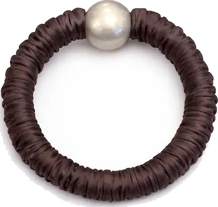 Hoops Silky Pearl Brun Hoops Silky Pearl Brun