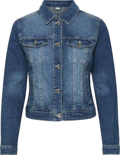 Cream Jeansjakke Lisa Denim Jacket Blå