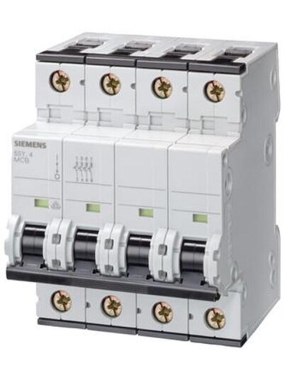 Siemens Circuit breaker 10ka 3+n-pol c10 5sy4610-7 (4001869182742)